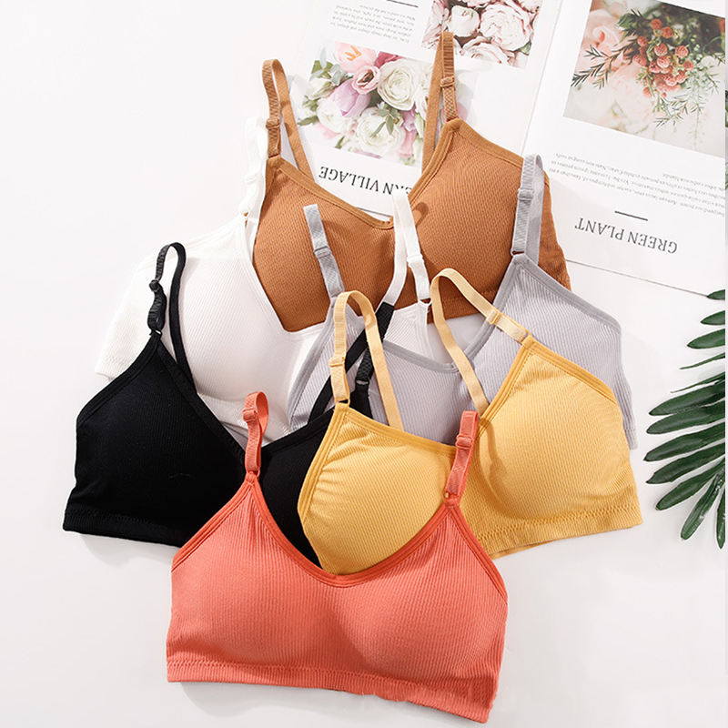 Bralette Triangle Set - Summer Wire Free Bra Women Seamless