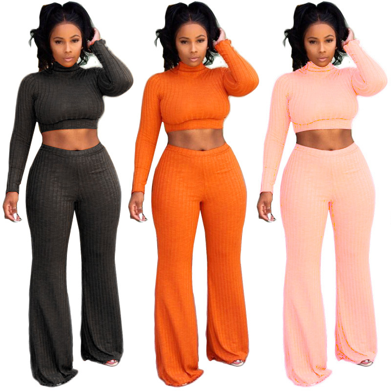 Crop Top Crochet - Women Cotton Crop Top Pants Outfit