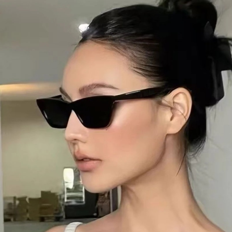 Sunglasses Cat Eye - Luxury Cat Eye Black Sunglasses Women