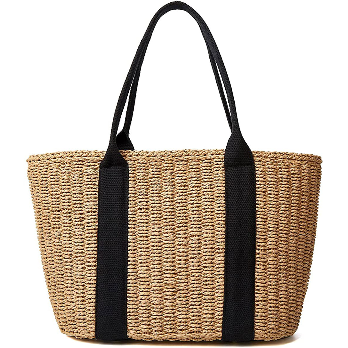 Crochet Bag Raffia - Trendy Straw Women Tote Bag Luxury