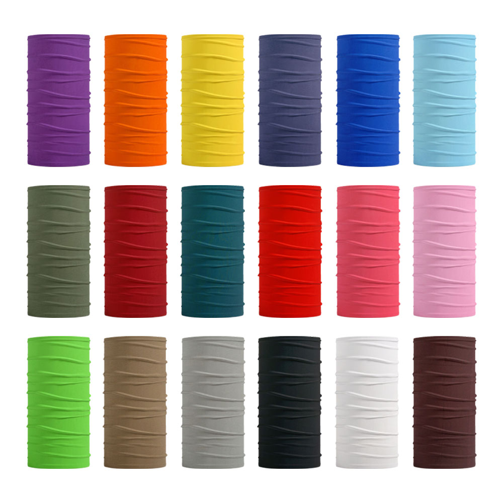 Headband Summer Knit - Seamless Solid Color Bandanas Men Women