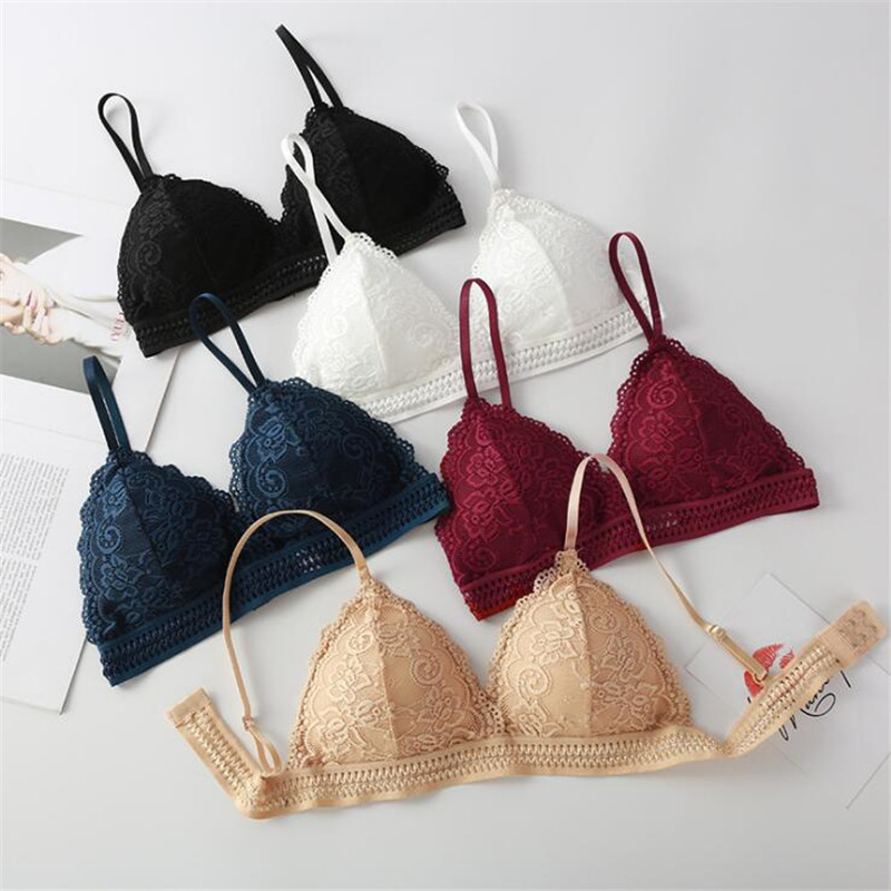 Bralette Triangle Set - 2026 Women's Bra New French Triangle