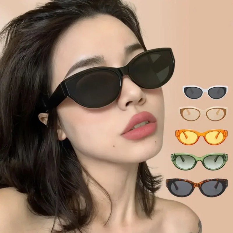 Sunglasses Cat Eye - Vintage Cat Eye Sunglasses Women Y2K