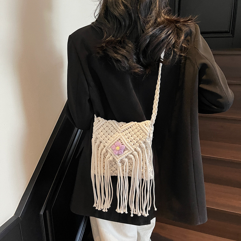 Summer Bags For Women Handmade - Crochet Bag Raffia ulasan dan harga