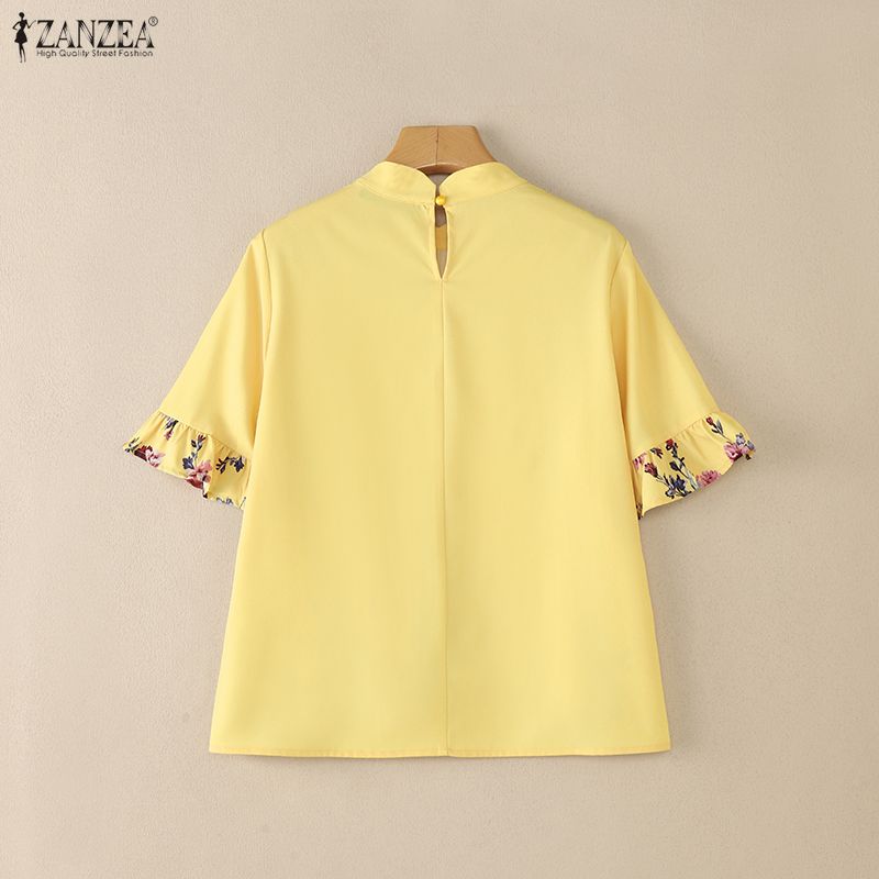 ZANZEA Women Summer Bohemain H - Romper Floral Print ulasan dan harga
