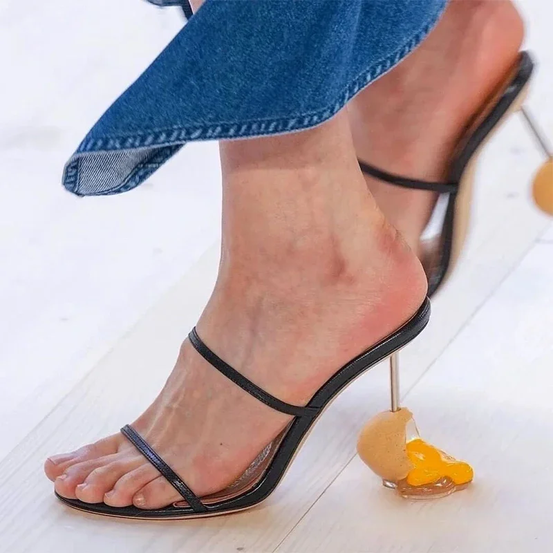 Summer Strappy Sandals Open To - Sandal Strappy Heeled ulasan dan harga