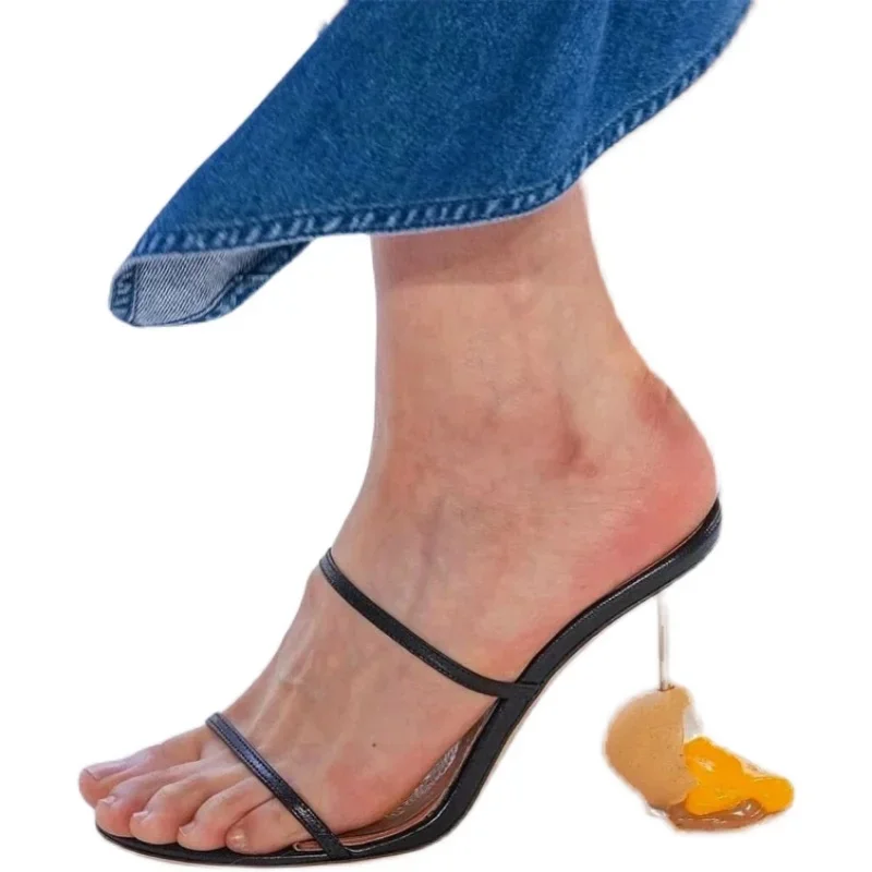 Summer Strappy Sandals Open To - Sandal Strappy Heeled ulasan dan harga