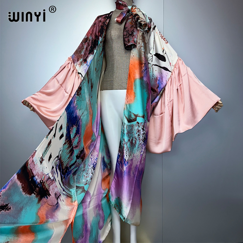 WINYI Summer Kimono party dres - Cover Up Kaftan ulasan dan harga
