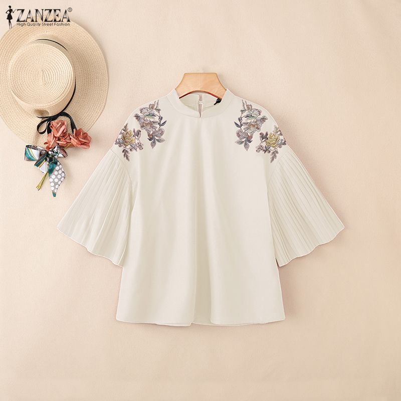 2026 ZANZEA Summer Floral Prin - Romper Floral Print ulasan dan harga