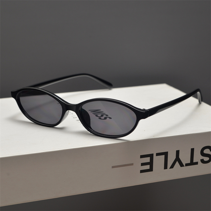 New Retro Oval Cat Eye Sunglas - Sunglasses Cat Eye ulasan dan harga