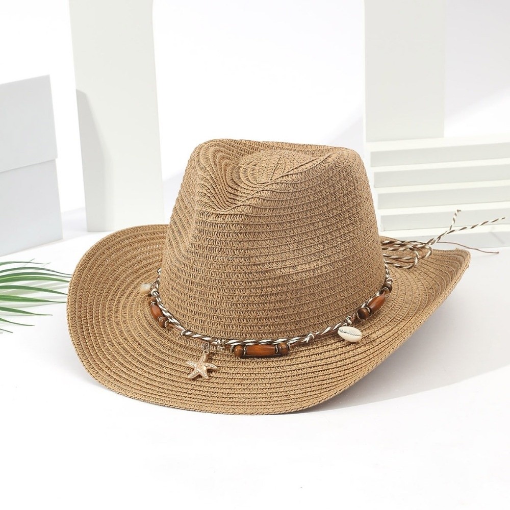 Western Style Acrylic Fibers S - Hat Floppy Wide ulasan dan harga