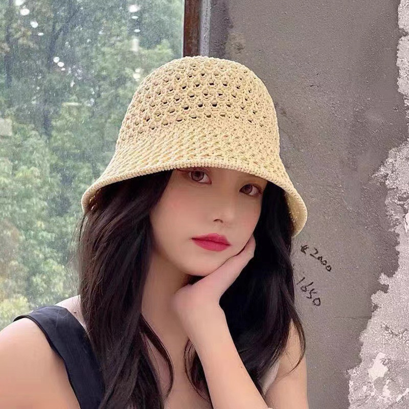 New Girls Sun Hat Wide Brim Fl - Hat Floppy Wide ulasan dan harga