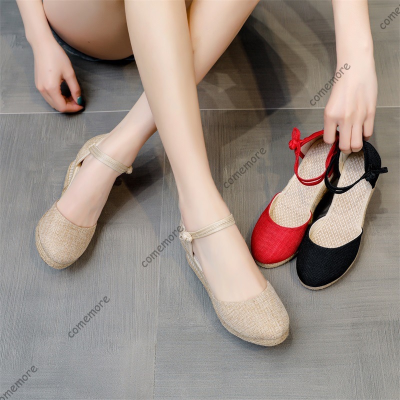 Comemore Sandals High Heel Sum - Wedge Espadrille Women ulasan dan harga