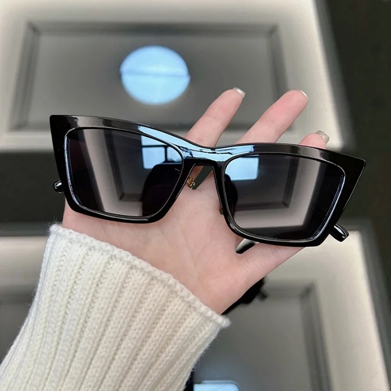 Luxury Cat Eye Black Sunglasse - Sunglasses Cat Eye ulasan dan harga