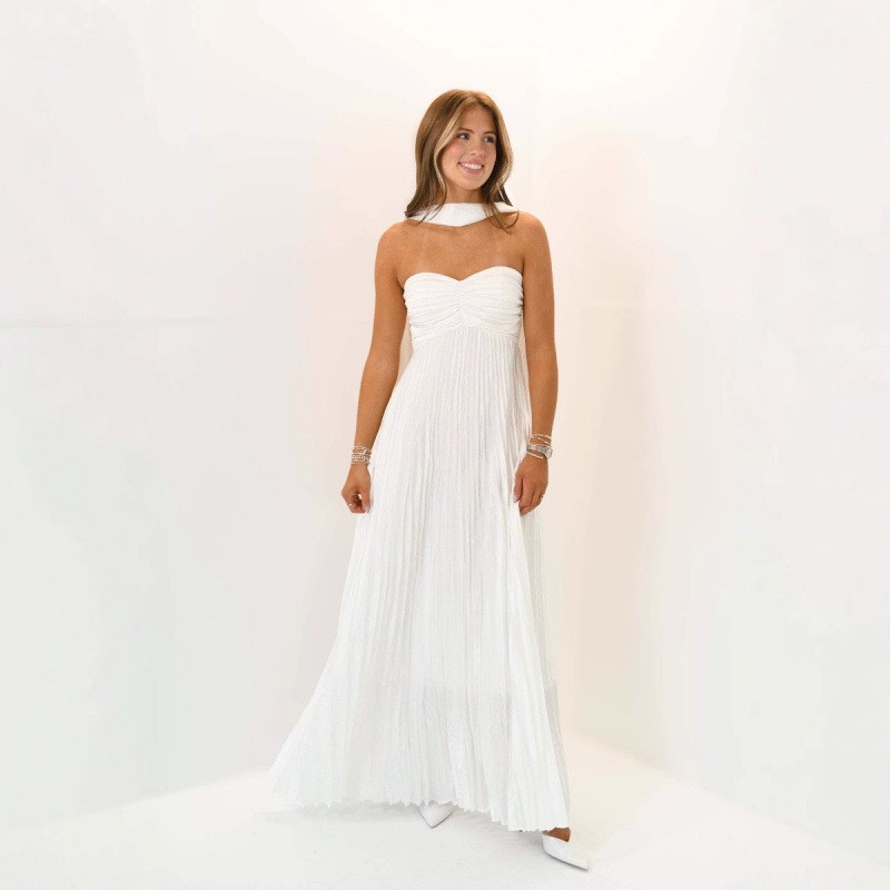 Wedding Guest Dress Elegant Pa - Maxi Dress Halter ulasan dan harga