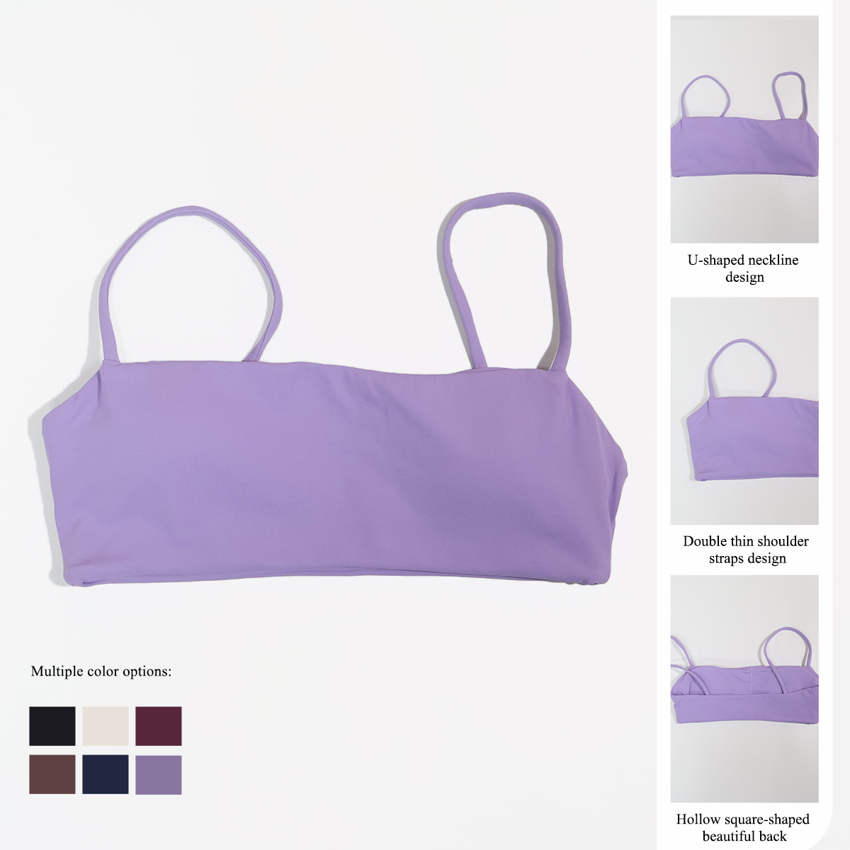 Ctenkevet New Summer Quick-dry - Crop Top Crochet ulasan dan harga