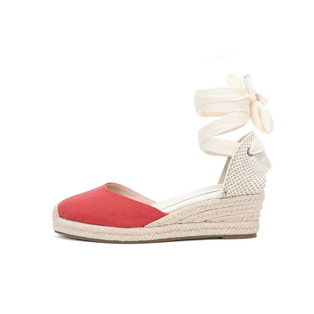 Women Wedge Espadrilles Lace U - Wedge Espadrille Women ulasan dan harga