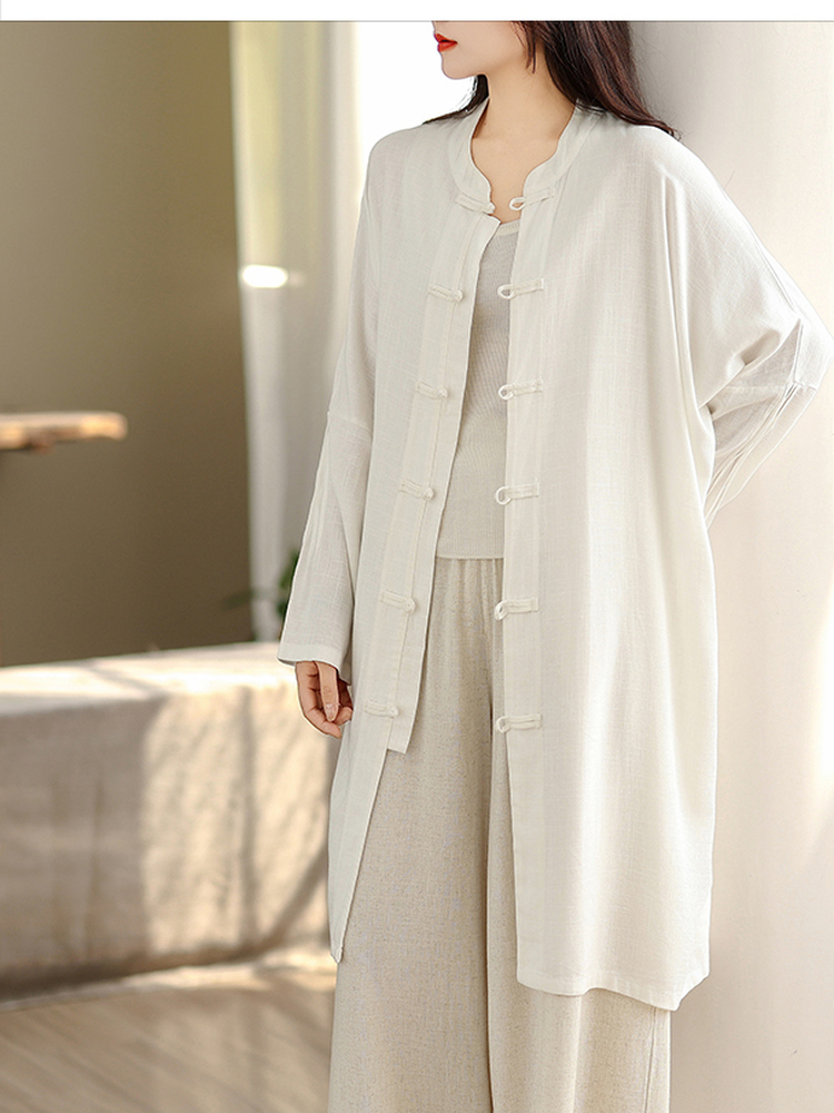 Women's Cotton Linen Shirt Wid - Linen Pant Wide ulasan dan harga