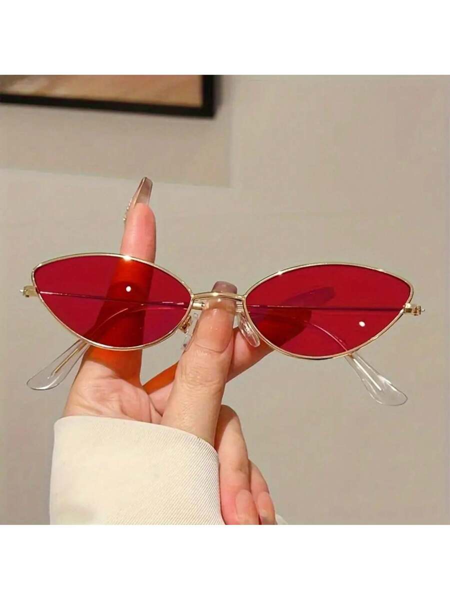 1 Pair Women New Cat Eye Model - Sunglasses Cat Eye ulasan dan harga