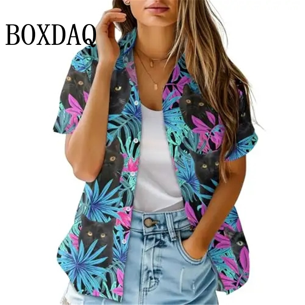 Summer Fashion Women's Blouse  - Romper Floral Print ulasan dan harga