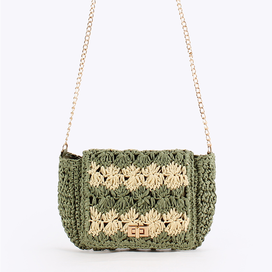 Straw Crossbody Bags for Women - Crochet Bag Raffia ulasan dan harga