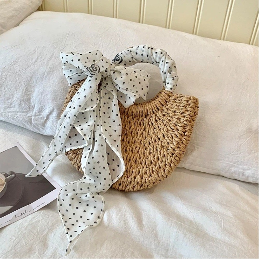 Fashion Headband Polka Dot Sca - Headband Summer Knit ulasan dan harga