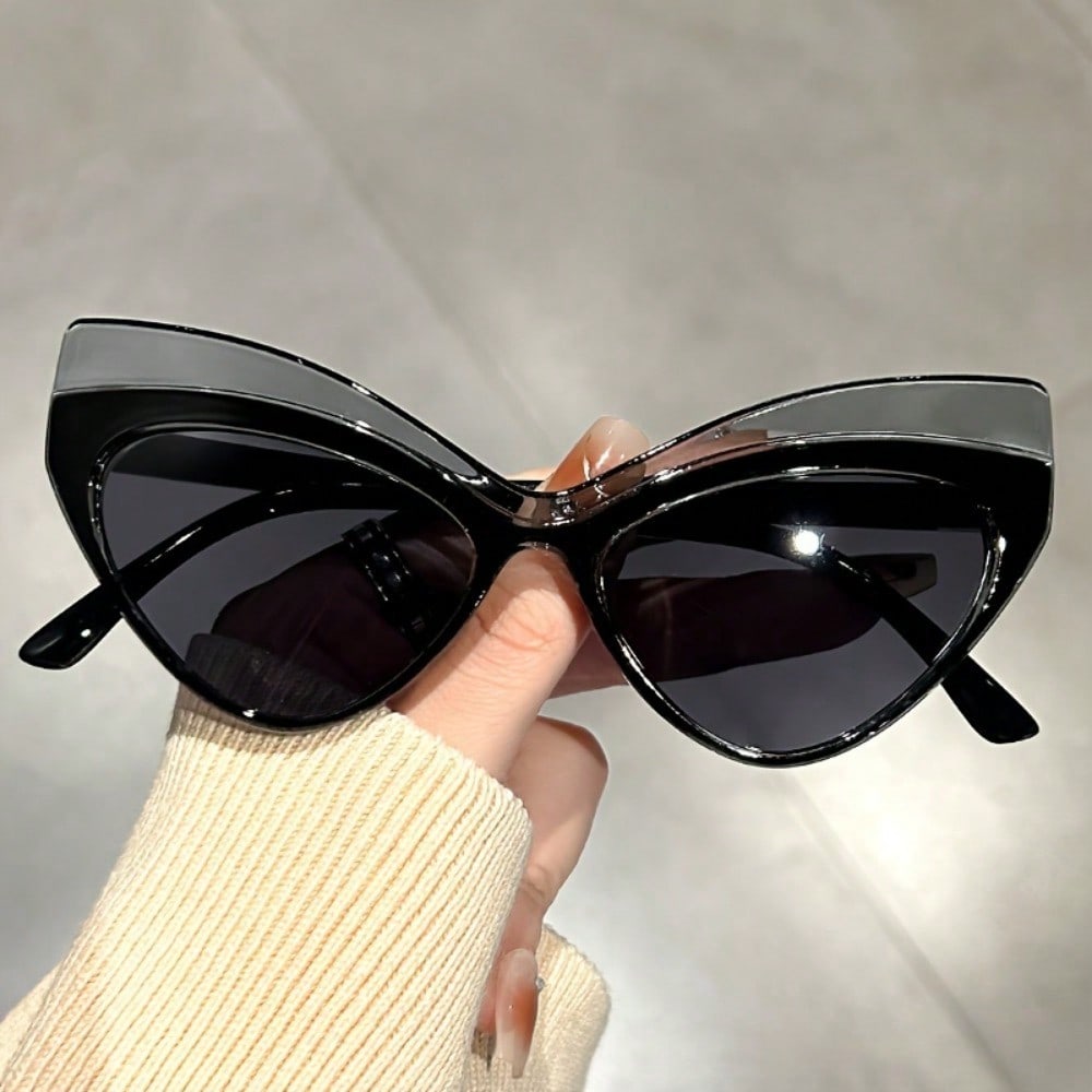 Extra-Large Cat-Eye Fashion Gl - Sunglasses Cat Eye ulasan dan harga
