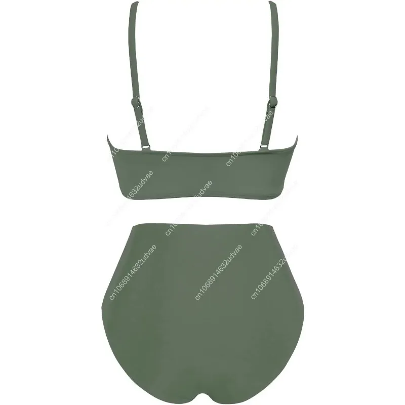 Women's High Waisted Bikini Se - Swimsuit Bikini Ruched ulasan dan harga