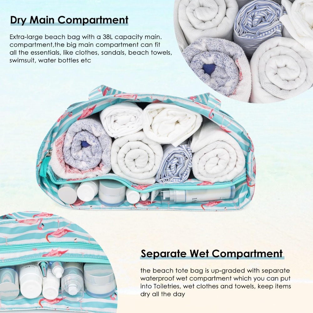 Beach Bags For Women Waterproo - Tote Bag Beach ulasan dan harga