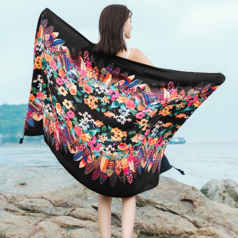 20 styles 90x180cm Cotton line - Linen Dress Wrap ulasan dan harga
