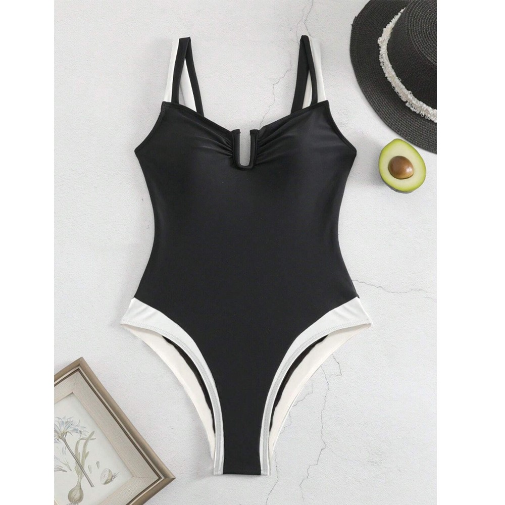2026 Bikini Woman Tankini Deep - Swimsuit Bikini Ruched ulasan dan harga