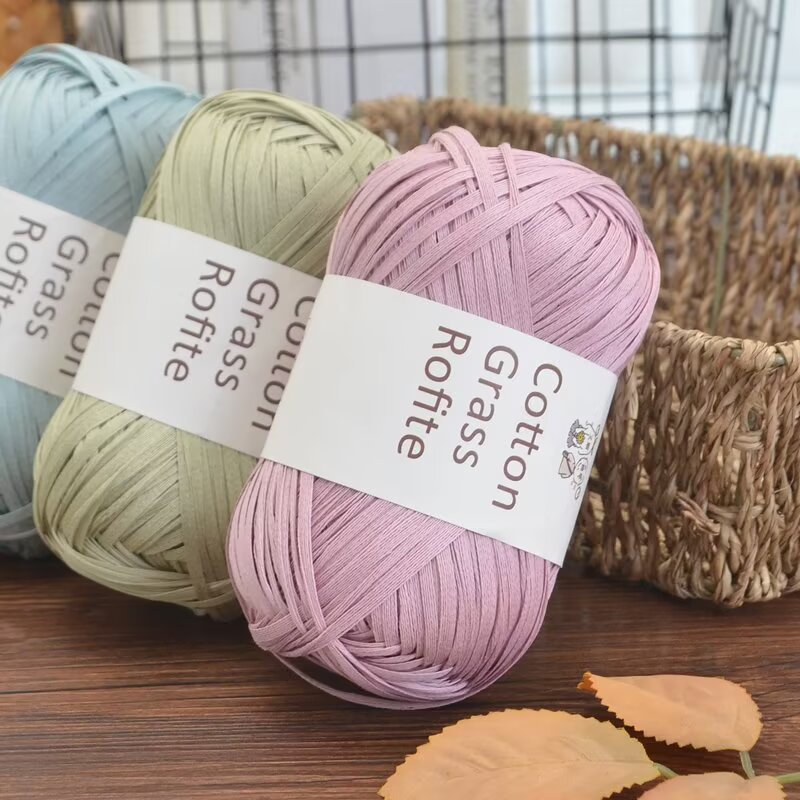 New Multicolour Raffia Cotton  - Crochet Bag Raffia ulasan dan harga