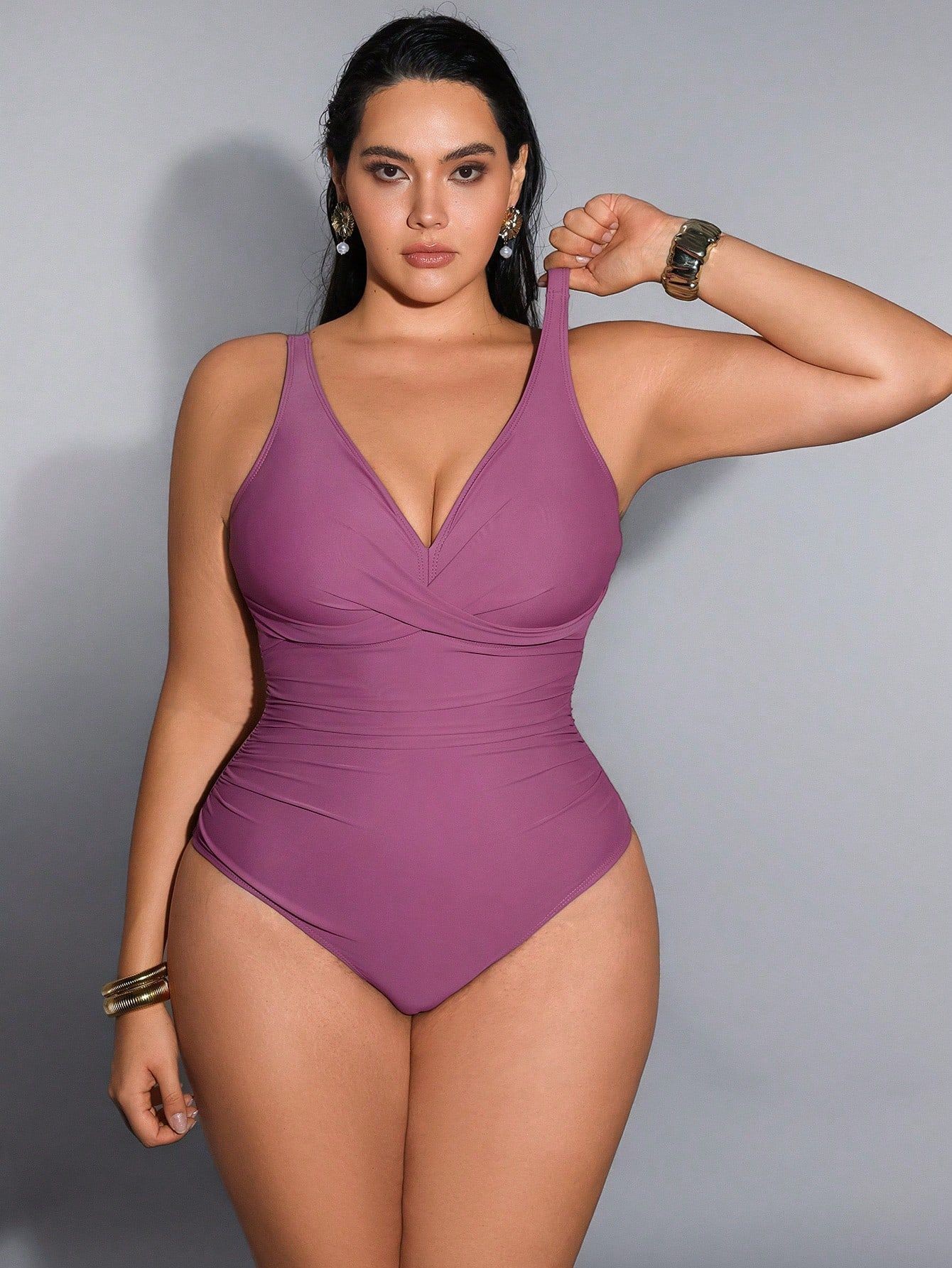 Swimwear 2026 Swimsuit Woman P - Swimsuit Bikini Ruched ulasan dan harga