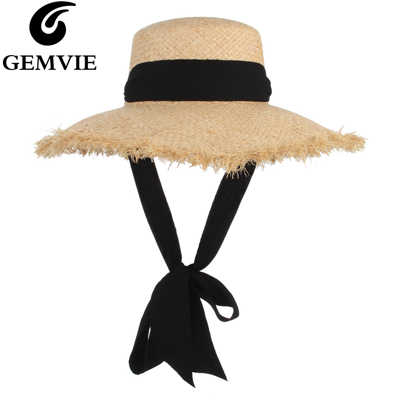 GEMVIE Handmade Weave Raffia S - Hat Floppy Wide ulasan dan harga