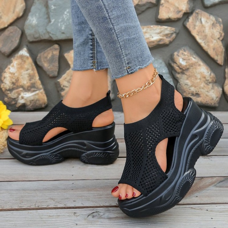 Women Platform Sandals Summer  - Wedge Espadrille Women ulasan dan harga