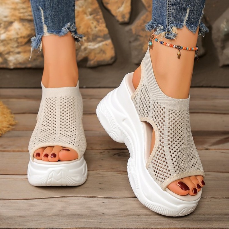 Women Platform Sandals Summer  - Wedge Espadrille Women ulasan dan harga