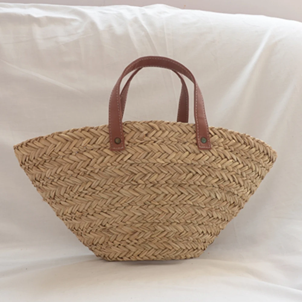 Bohemian Straw Rattan Bags for - Crochet Bag Raffia ulasan dan harga