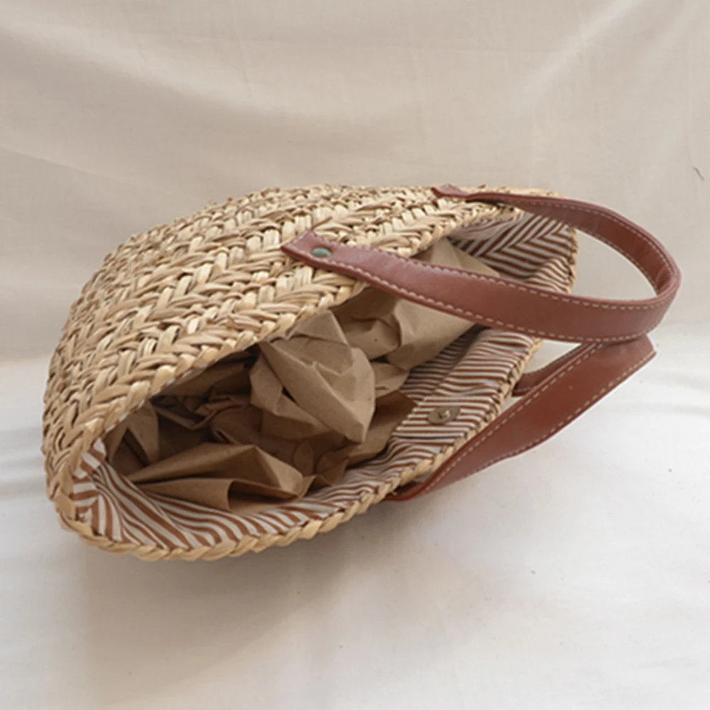 Bohemian Straw Rattan Bags for - Crochet Bag Raffia ulasan dan harga