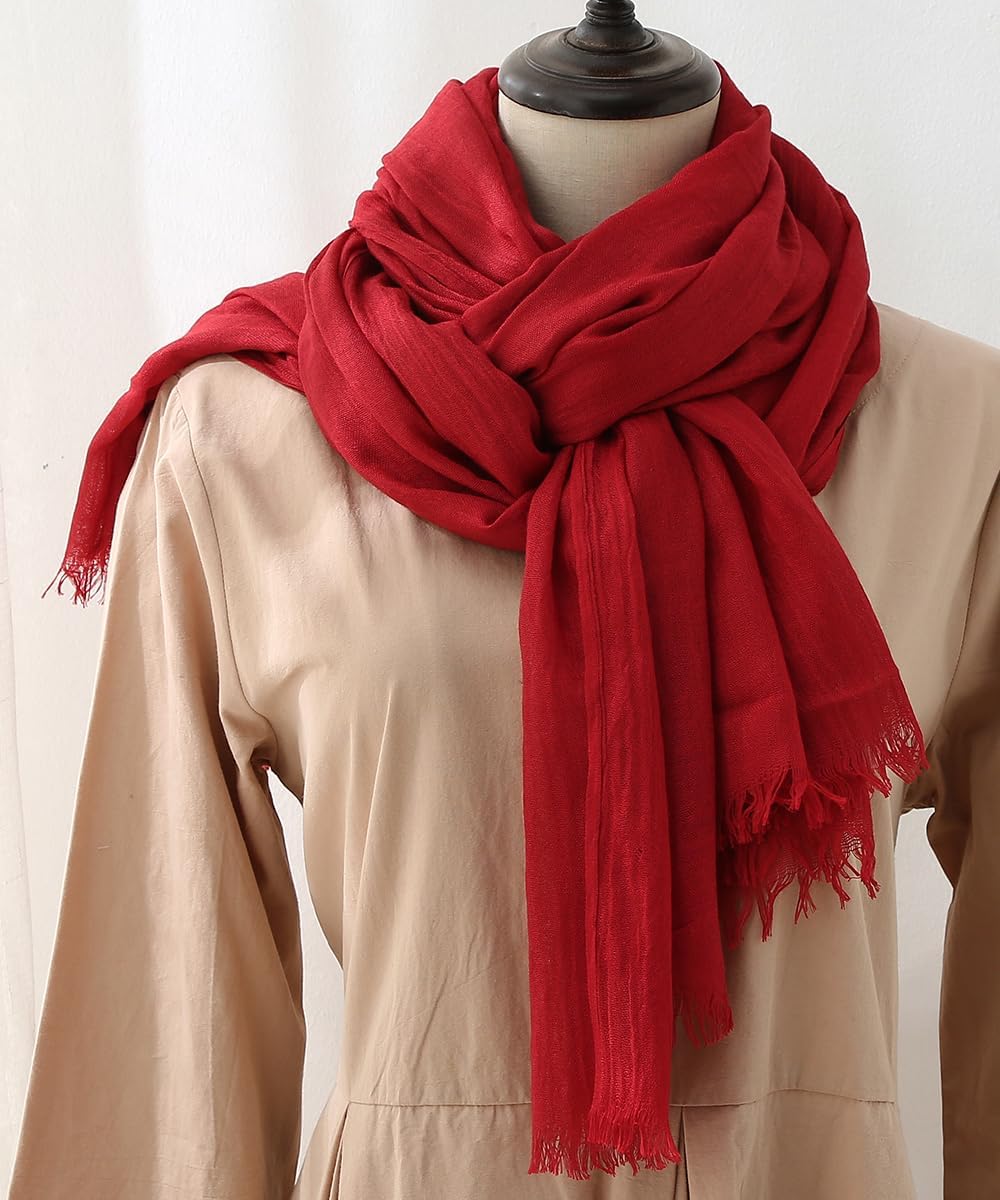 Lightweight Gauze Linen Feelin - Linen Dress Wrap ulasan dan harga